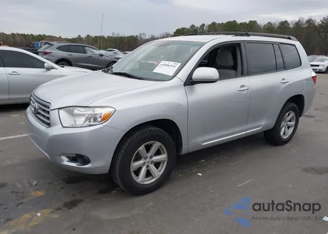 2008 Toyota Highlander from USA, damaged, VIN JTEDS41A082028404